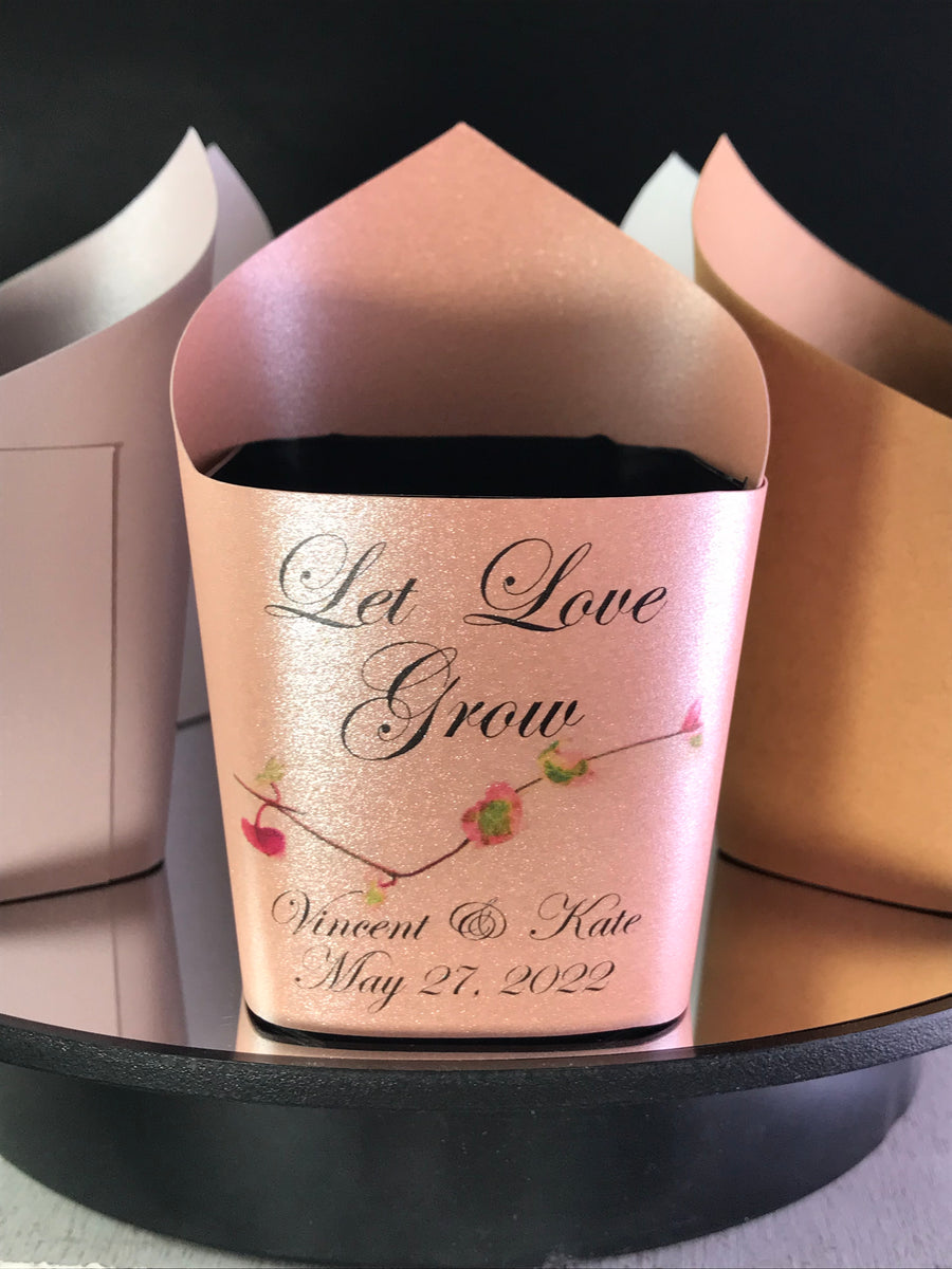 succulent wraps Wedding Favors Succulent Wraps, Stunning Colors – Evergreen Farm