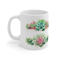 Succulent Mug, Birthday Gift, Gift For Succulent Lovers, Gardening Mug, Plant Mug, Best Friend Gift, Gift For Her, Gift For Him