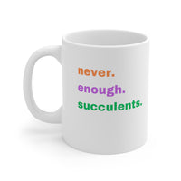 Succulent Mug, Gift For Succulent Lovers, Gardening Mug, Plant Mug, Best Friend Gift, Gift For Her, Gift For Him