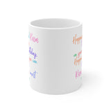Birthday Mug, Gift For Friend, Lover Mug, Gift Mug, Best Friend Gift, Gift For Her, Gift For Him, Happiness Mug, Return Kisses Mug